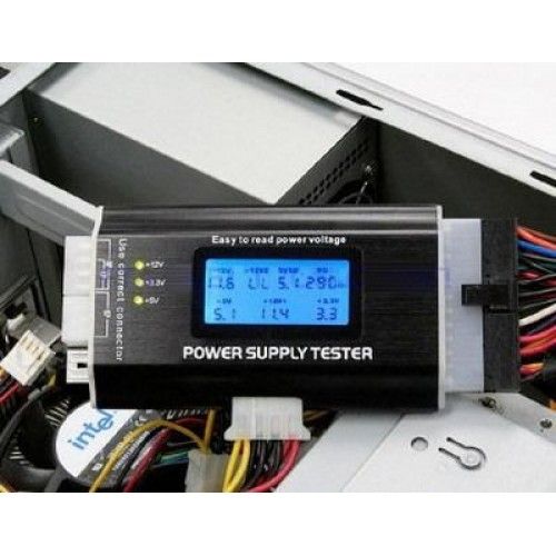 Testador Fonte Alimentação Atx Digital Lcd 20/24 Pinos Sata